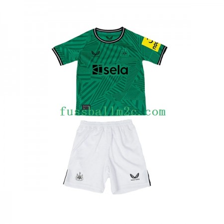 Fußballtrikots Newcastle United Kinder Auswärts Trikotsatz 2023-2024 Fußballtrikots Newcastle United Kinder Auswärts Trikotsatz 2023-2024